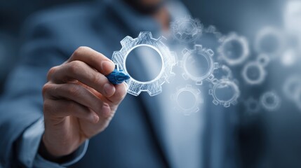 Incident management, business technology concept. Operational excellence in IT operations. Process of efficiently identifying, diagnosing and resolving unexpected problems that occur in IT systems.