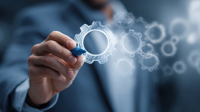 Incident management, business technology concept. Operational excellence in IT operations. Process of efficiently identifying, diagnosing and resolving unexpected problems that occur in IT systems.