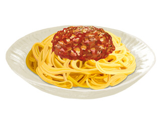 ミートソーススパゲティ