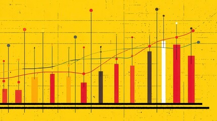 Colorful graphic representation of comparative data.