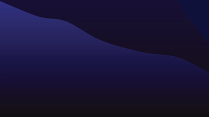 Dark and Moody Abstract Gradient Curve Elegant Background Illustration