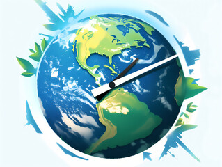 Imagine the Earth as a clock and promote International Standard Time Day
