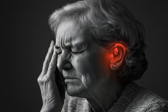 Hearing loss - auditory decline, ear impairment, sound reduction, listening issue, sensory difficulty, perception trouble, auditory weakness, communication barrier, volume decrease.