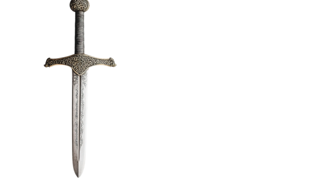 old medieval sword