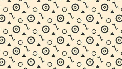 Vector confetti pattern design multi coloured