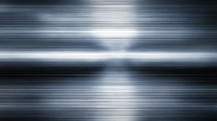 Abstract horizontal lines with digital glitch effect and light reflections
