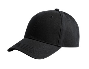  Minimalist Black Baseball Cap PNG (2)
