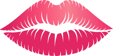 Lipstick Mark. kiss. 