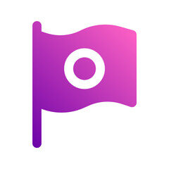 japan gradient icon