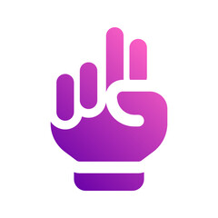 Obraz premium ninja gradient icon