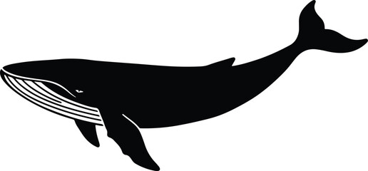 Black silhouette vector-style graphic, ideal for design prompts, icons, or minimalist illustrations. Clean and versatile.