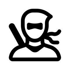 ninja line icon