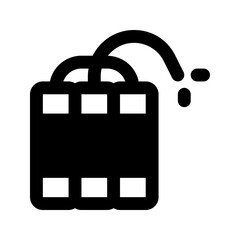 dynamite line icon