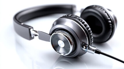 Immersive Audio Bliss: A sleek and modern pair of over-ear headphones, a perfect fusion of style and sound. Designed for ultimate comfort and a truly immersive listening experience. 