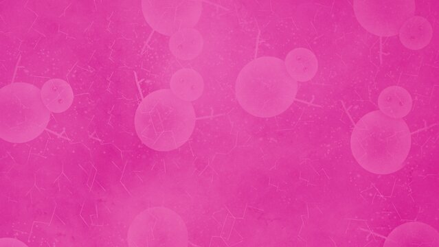 Soft Peach Pink Bokeh Light Circles Abstract Seamless Pastel Digital Wallpaper.