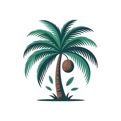 palm tree vector illustration