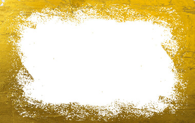 luxury frame of grunge ink brush