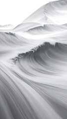 Obraz premium Abstract monochrome wave forms