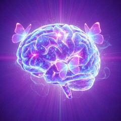 The Brilliant Mind Awakens with Butterfly Wings