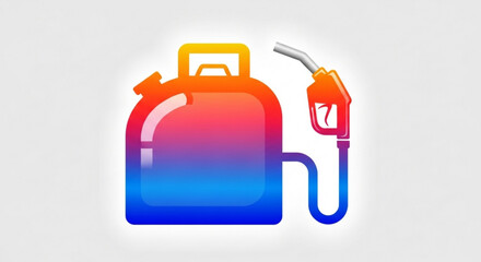 Obraz premium plastic bottle of oil and gas