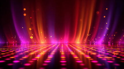 Casino game background, pink and orange gradient