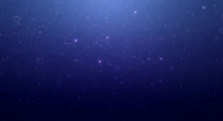 Deep Blue Underwater Scene.