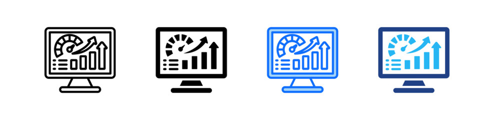 Dashboard Ui Icon Set Multiple Style Collection