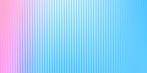 Obraz premium Pink and blue gradient ribbed background abstract bright
