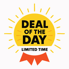 Deal of the Day Limited Time Sale Promotion.