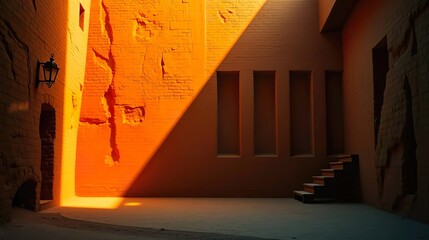 vast mountain valley with a winding river