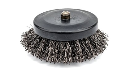 Metal wire brush attachment