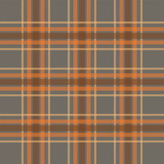 Seamless Plaid Tartan Pattern Background, Colorful Checkered Textile Design, Modern Decorative Fabric Texture for Wallpapers, Clothing, Fashion Prints, and Digital Art Projects