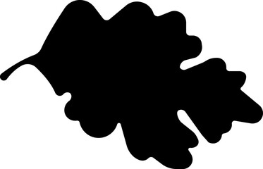 Leaves icon.Simple Black and outline leaves Silhouette Icon for Nature and Ecology Concepts.Silhouette illustrations of diverse leaf shapes on white background.