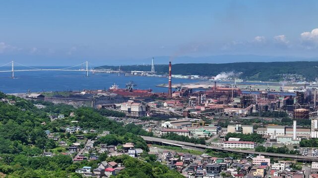 北海道室蘭市にある、トッカリショ、イタンキ浜、白鳥大橋を撮影しました。「トッカリショ」とはアイヌ語で「アザラシの岩」の意味です。
