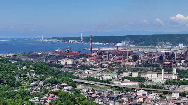 北海道室蘭市にある、トッカリショ、イタンキ浜、白鳥大橋を撮影しました。「トッカリショ」とはアイヌ語で「アザラシの岩」の意味です。