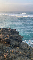 Golden Hour on a Rugged Shoreline
