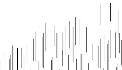 Black gray radial comics style lines, Straight Vertical Lines, isolated on white background. Speed abstract. Vector illustration
