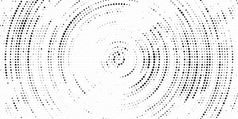 Halftone background vector, abstract backdrop design with two tone pattern and copy space for edit your content