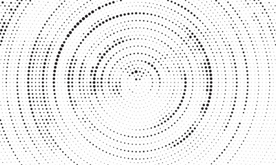 Halftone background vector, abstract backdrop design with two tone pattern and copy space for edit your content