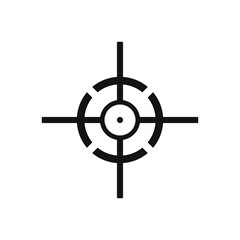 Obraz premium Center gravity sign graphic symbol depicted template