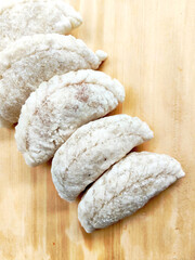 A Traditional Indonesian Cireng Snack with a Crispy Texture