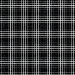 Black Background with a Dense Grid of White Lines 