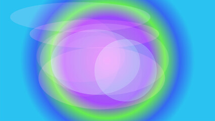 Abstract Background with Luminous Ovals and Subtle Gradients