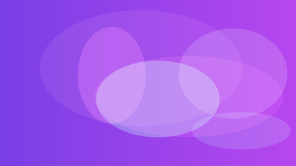 Pastel Abstract Background with Luminous Ovals and Circles
