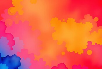 Abstract washes of vibrant hues, creating a soft, textured backdrop,  background,  backdrop