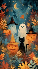 High definition Halloween design materials