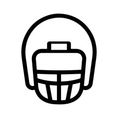American football helmet with transparent background
