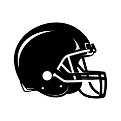 Fototapeta premium American football helmet with transparent background
