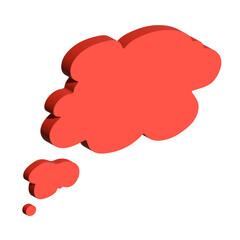 3d speech bubble Blank empty message box Textbox frame for banners, price tags, stickers, design