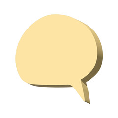 3d speech bubble Blank empty message box Textbox frame for banners, price tags, stickers, design
